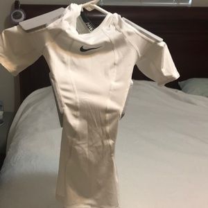 Boys Nike Pro Combat padded football shirt